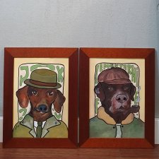 Zestaw 2xA4 psy Sherlock & Watson