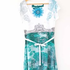 Desigual letnia sukienka vintage