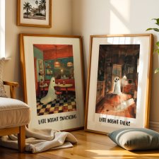 ZESTAW PLAKATÓW 2cz 30x40 cm Duszki  (set208)