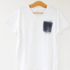 T-shirt plus size biały