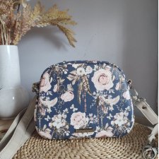 Torebka kuferek w kwiaty vintage boho romantic