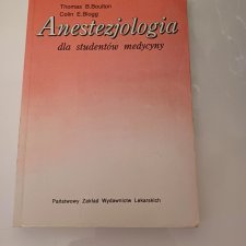Podręcznik dla studentów  Anestezjologia.