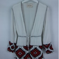 River Island wiązana bluzka haft wiskoza 14 / 40