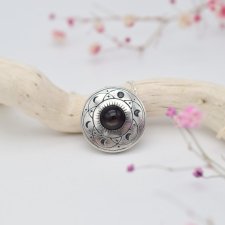Ziarno Życia - Słoneczny Amulet z Obsydianem