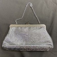 vintage srebrna torebeczka