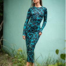 Dopasowana sukienka - Selena Deep Tropic