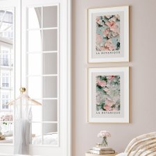 ZESTAW PLAKATÓW 2cz 50x70 cm Kwiaty  (set212)