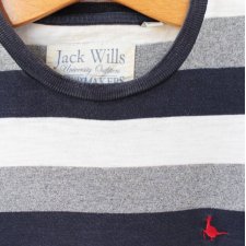 T-shirt vintage Jack Wills England pasy paski