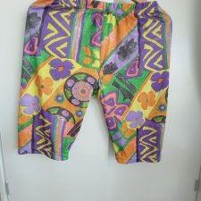 Spodenki retro lata 90 krótkie spodenki sportowe getry print vintage 40L