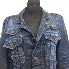 KLIXS MADE IN ITALY  - JEANSOWA KURTKA