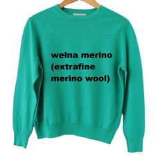 extrafine merino wool sweater