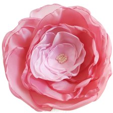 Broszka brudny róż  10cm