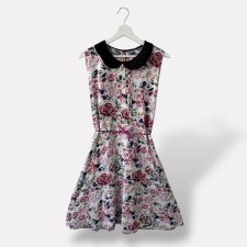 Vintage floral boho dress cottagecore