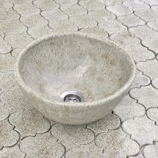 Umywalka w kolorze kamienia