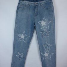 Star straight jeans spodnie dżins gwiazdy 34 / XL