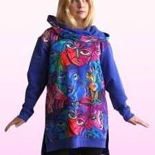 Bluza damska Twarze