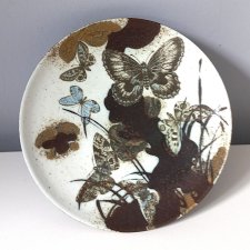 Talerz - patera Royal Copenhagen nr 1058, kamionkowy, kolekcjonerski