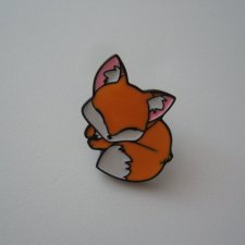 PIN PRZYPINKA BROSZKA LISEK