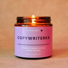Świeczka sojowa COPYWRITERKA