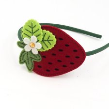 Opaska do włosów truskawka Strawberry