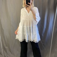 naturalna boho tunika