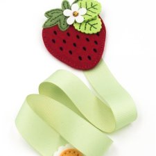 Organizer na spinki do włosów truskawka Strawberry