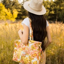 Torba w kwiaty Handmade