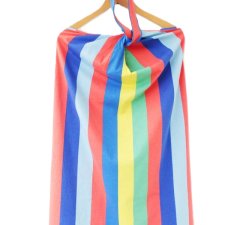 Sukienka vintage na lato wiązana na szyi Asos