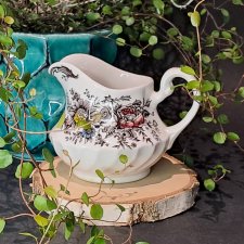 Angielska ceramika ironstone Ridgway mlecznik wzór Clifton