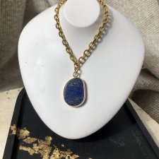 Naszyjnik wisiorek lapis lazuli