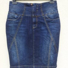 ZARA - JEANSOWA SPÓDNICA