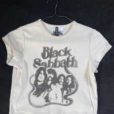 Vintage y2k Style Black Sabbath RIP Tee – Ozzy Osbourne Graphic T-Shirt, Band Merch, 70s Rock Y2K Grunge Top bluzka