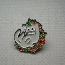 PIN PRZYPINKA BROSZKA KOTEK