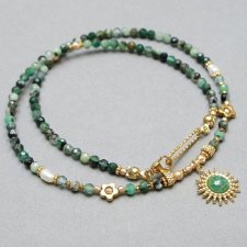 Szmaragdy vol. 10 choker - naszyjnik - Szlachetna kolekcja
