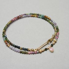 Turmaliny /choker/ vol. 40 naszyjnik /16.07.25/- Szlachetna kolekcja