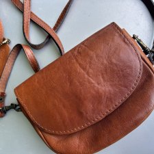 BEL SAC - skórzana nieduża wielofunkcyjna