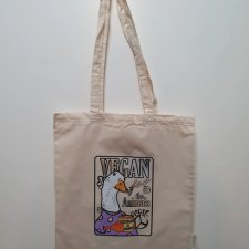 Torba Bawełniana Vegan For Animals Gęś