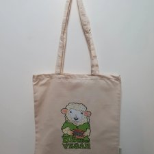 Torba Bawełniana Owca BE VEGAN Hummus