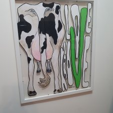 Obraz Grafika LOVE KROVE 40x50