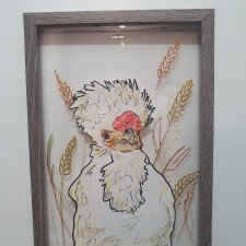 Obraz Grafika Kogut A4