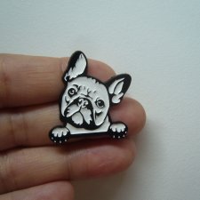 PIN PRZYPINKA BROSZKA PIES BULDOG