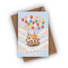 KARTKA NA PARAPETÓWKĘ- GRATULACJE!