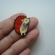 PIN PRZYPINKA BROSZKA JEŻ