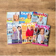 Zestaw gazet  z wykrojami - Burda dziecięca 6+1