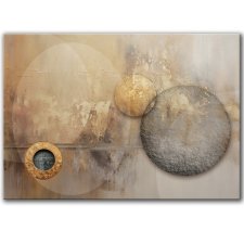 Obraz na płótnie - 100x70 cm  Abstrakcja geometryczna (1-0694)