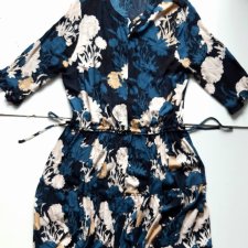 Soaked in Luxury Letnia Sukienka 40 L Wiskoza