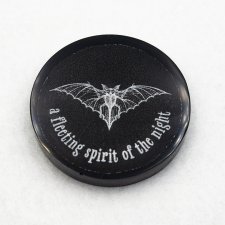 Magnes gotycki z żywicy z nietoperzem magnet Goth 004