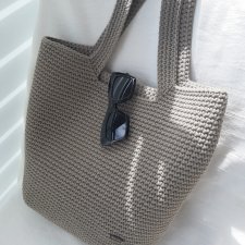 SZNURKOWA TORBA TYPU SHOPPER