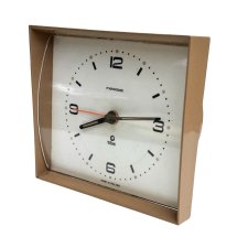 Mechaniczny budzik Poltik Monoclock, Polska, lata 70.