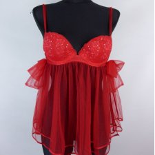 Victoria's Secret koszulka usztywniane miseczki push up 34B/ 75B -XS/S